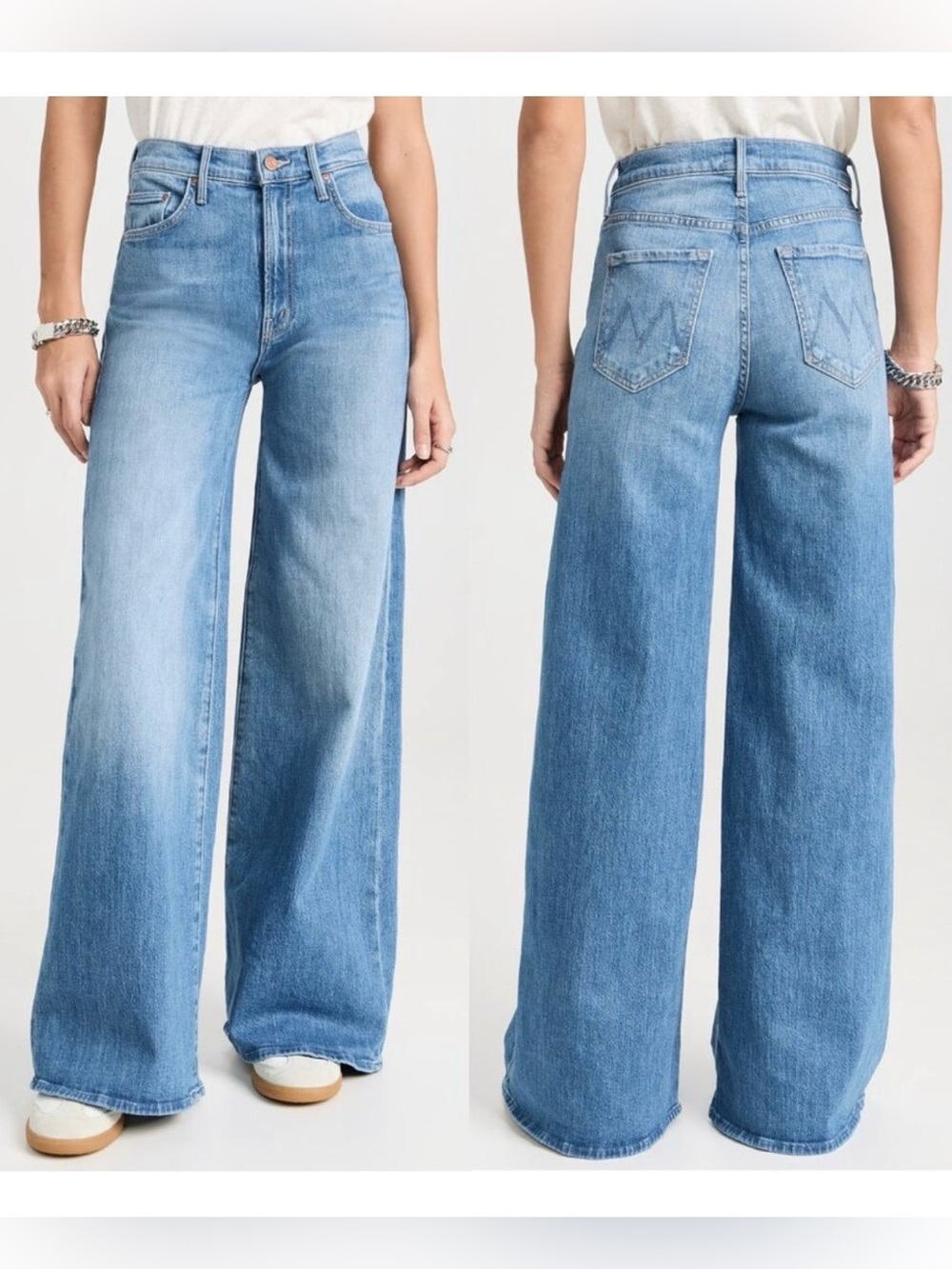 MOTHER DENIM The Undercover in New Sheriff in Town Wide Leg size 25